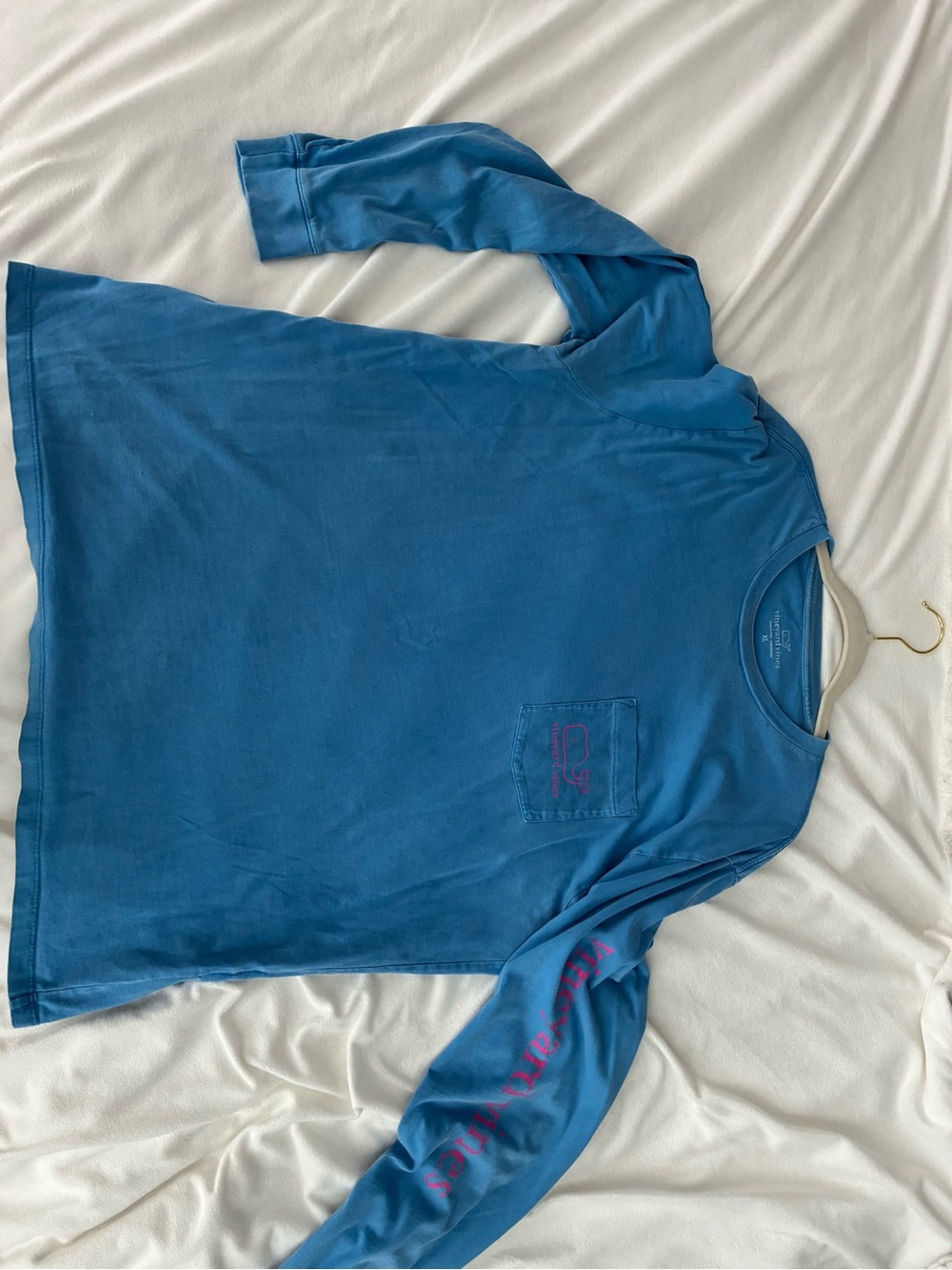 Vineyard Vines Coastal Blue Crewneck Tee